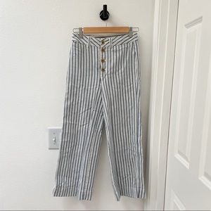 Madewell Emmett Wide Leg Crop Pants